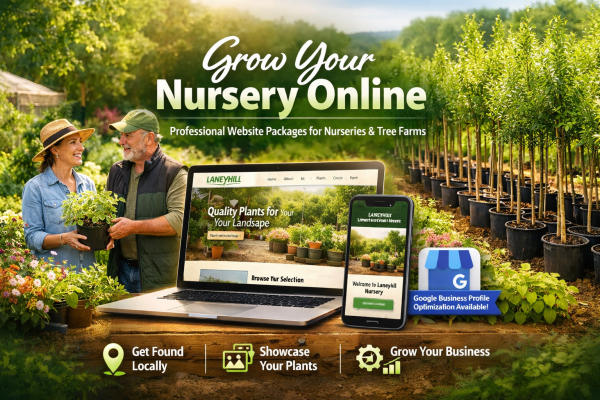 Local Business Website Package – Nursery & Tree Farm Edition